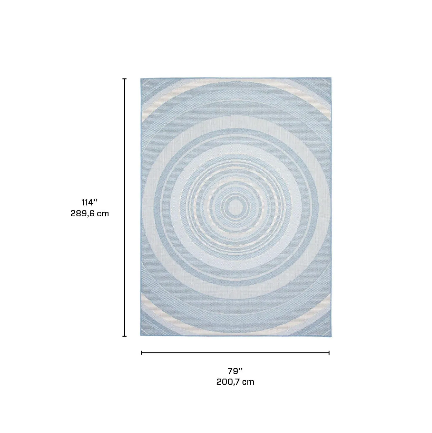 Tapis intérieur ou extérieur - 7 x 10