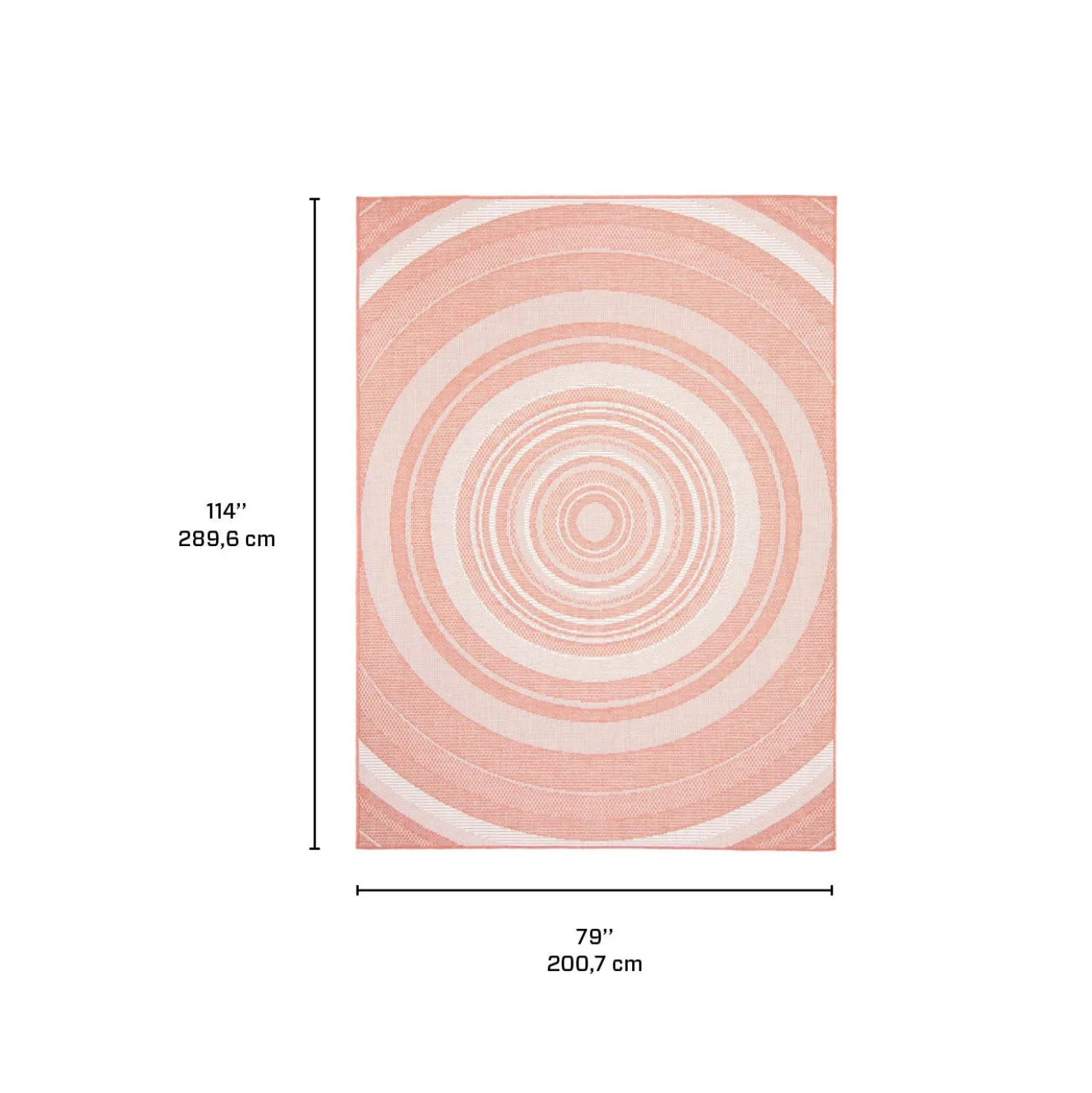 Tapis intérieur ou extérieur - 7 x 10