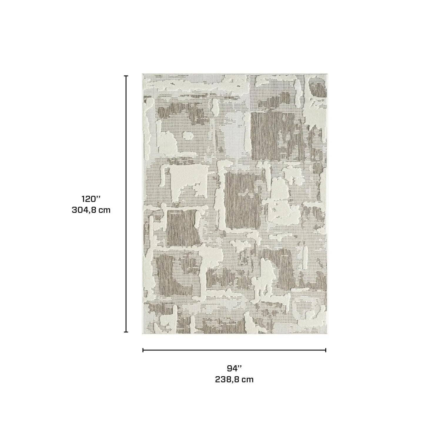 Tapis intérieur ou extérieur -8 x 10