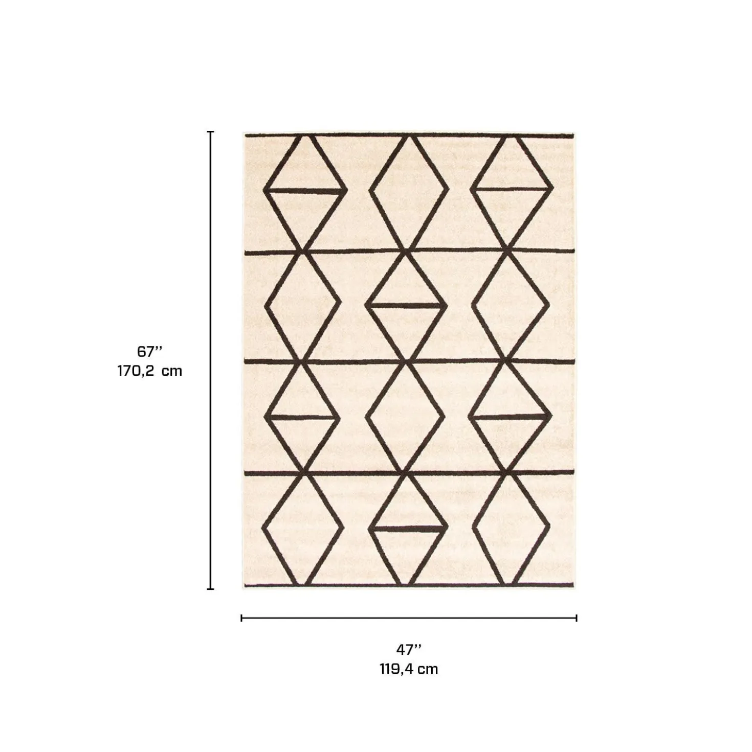 Tapis intérieur - 4 x 6
