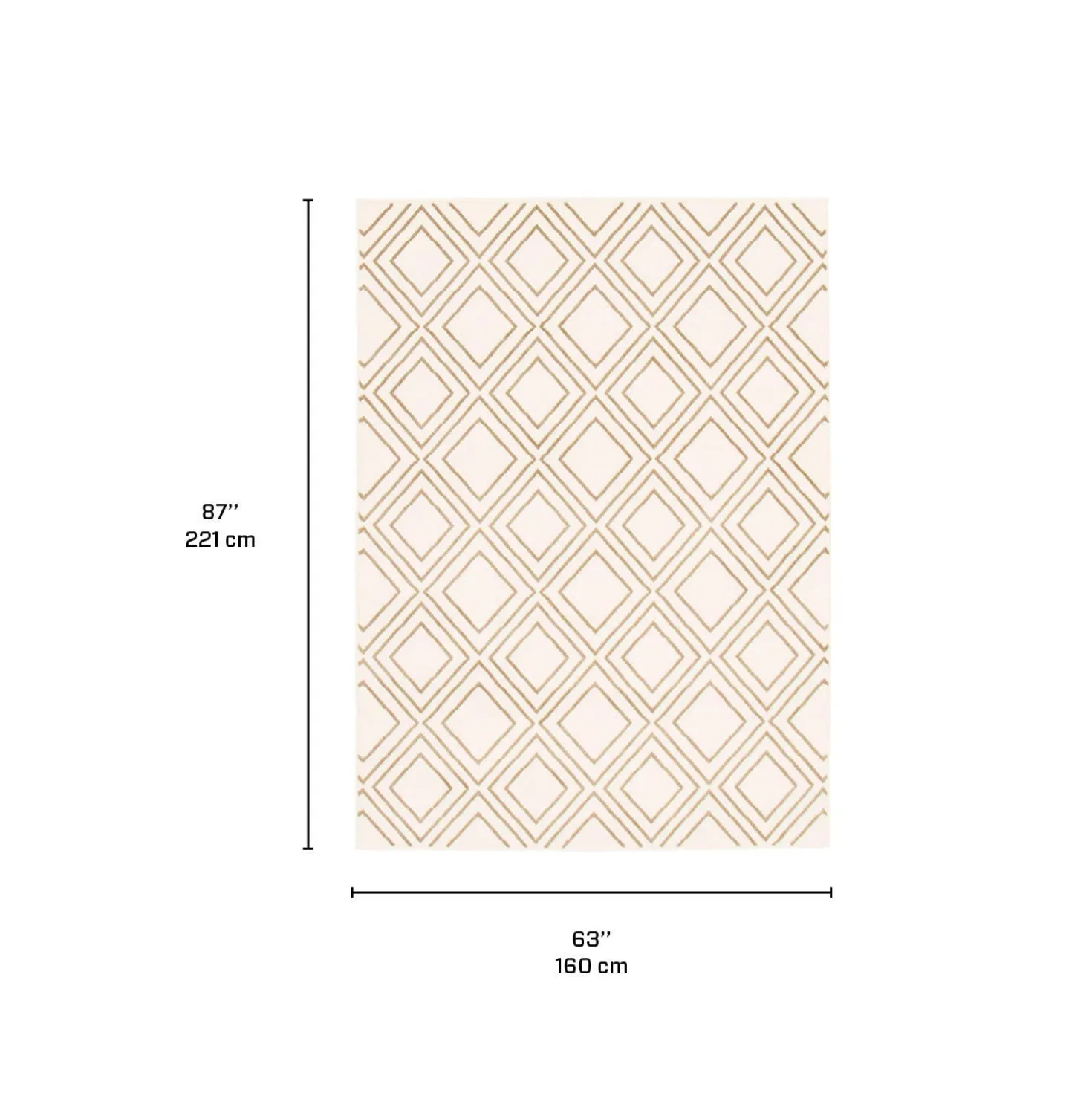 Tapis intérieur - 5 x 7