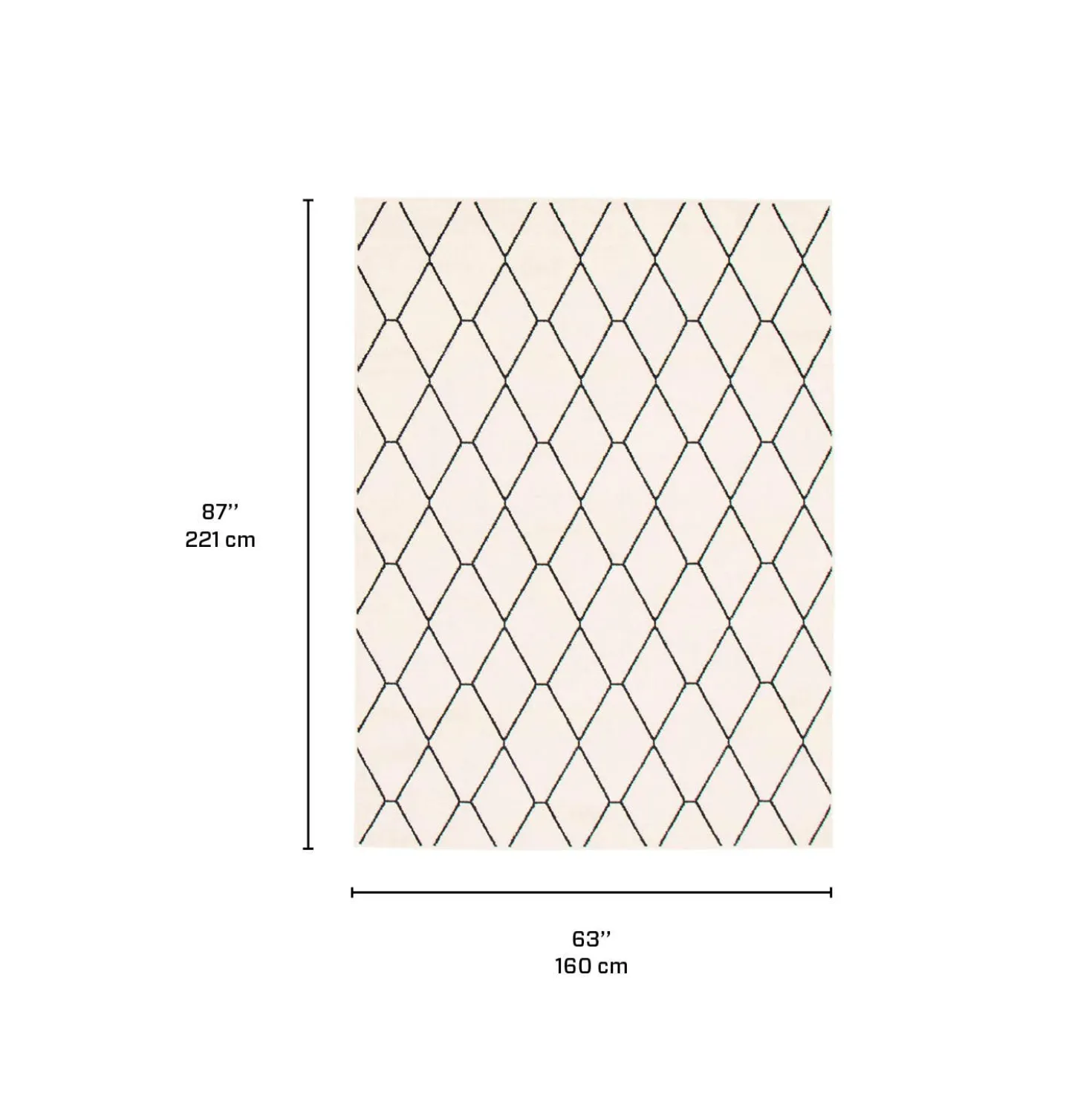 Tapis intérieur - 5 x 7