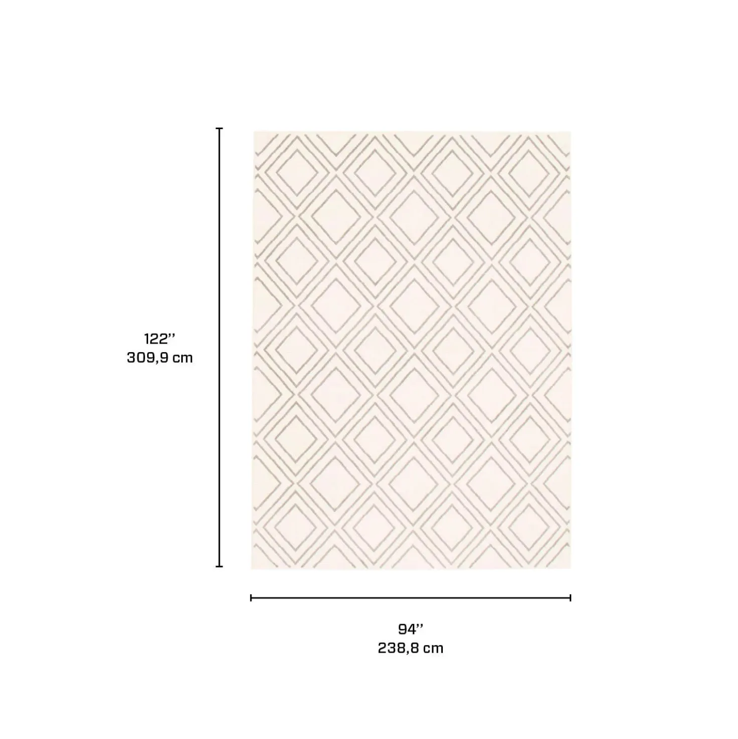 Tapis intérieur - 8 x 10