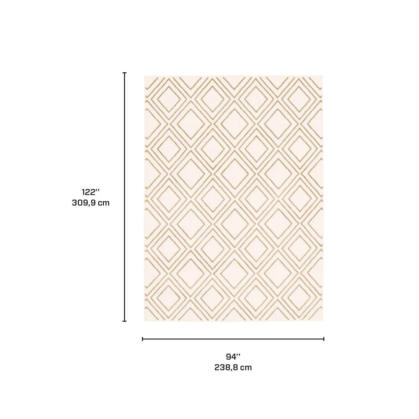 Tapis intérieur - 8 x 10