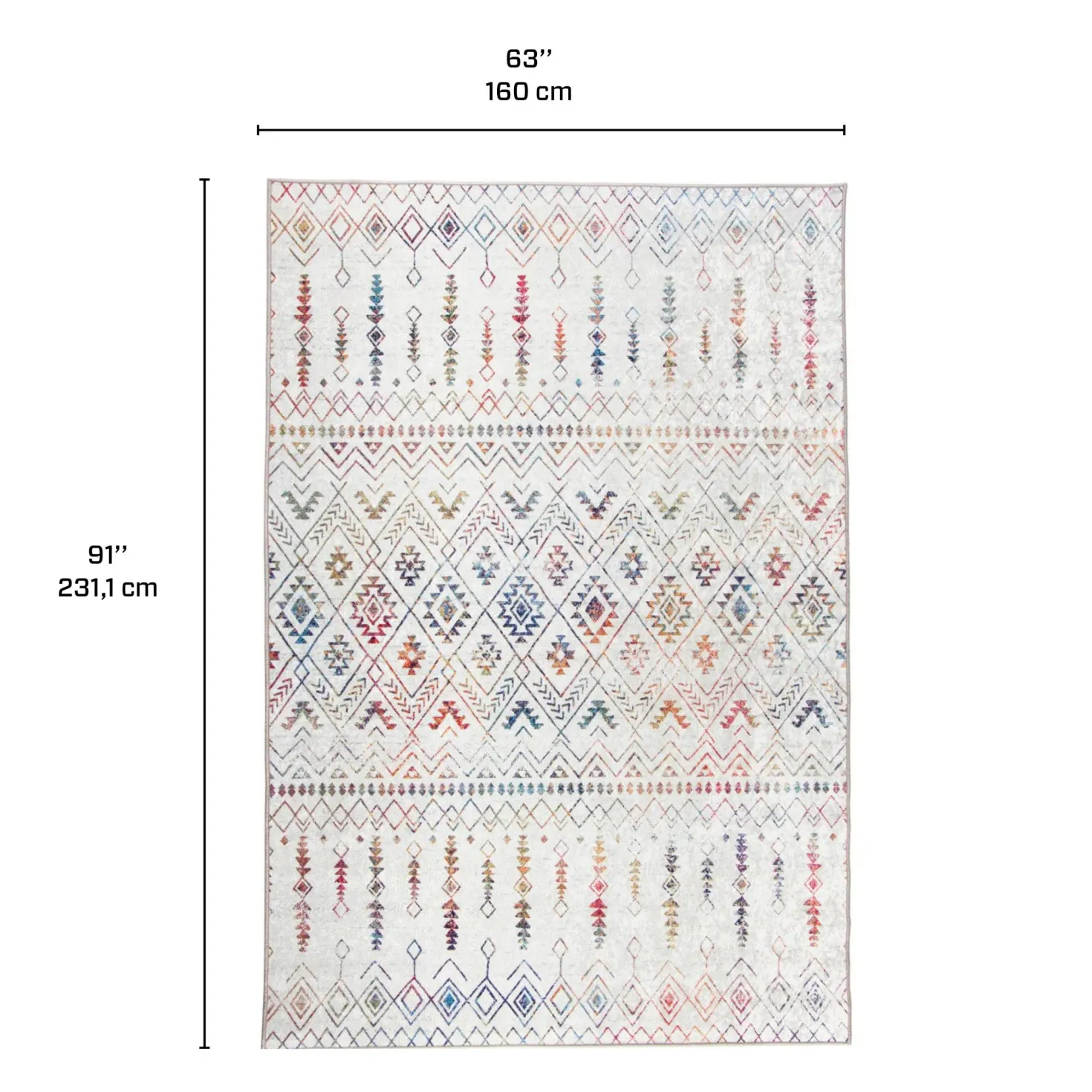 Tapis 5 X 8 pi