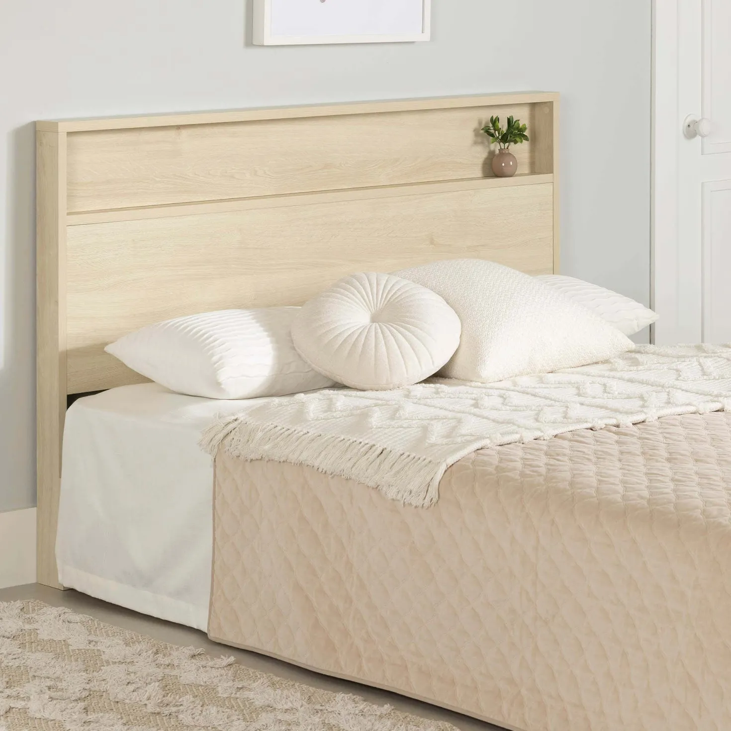 Tête de lit avec tablette (54"/60") - South Shore
