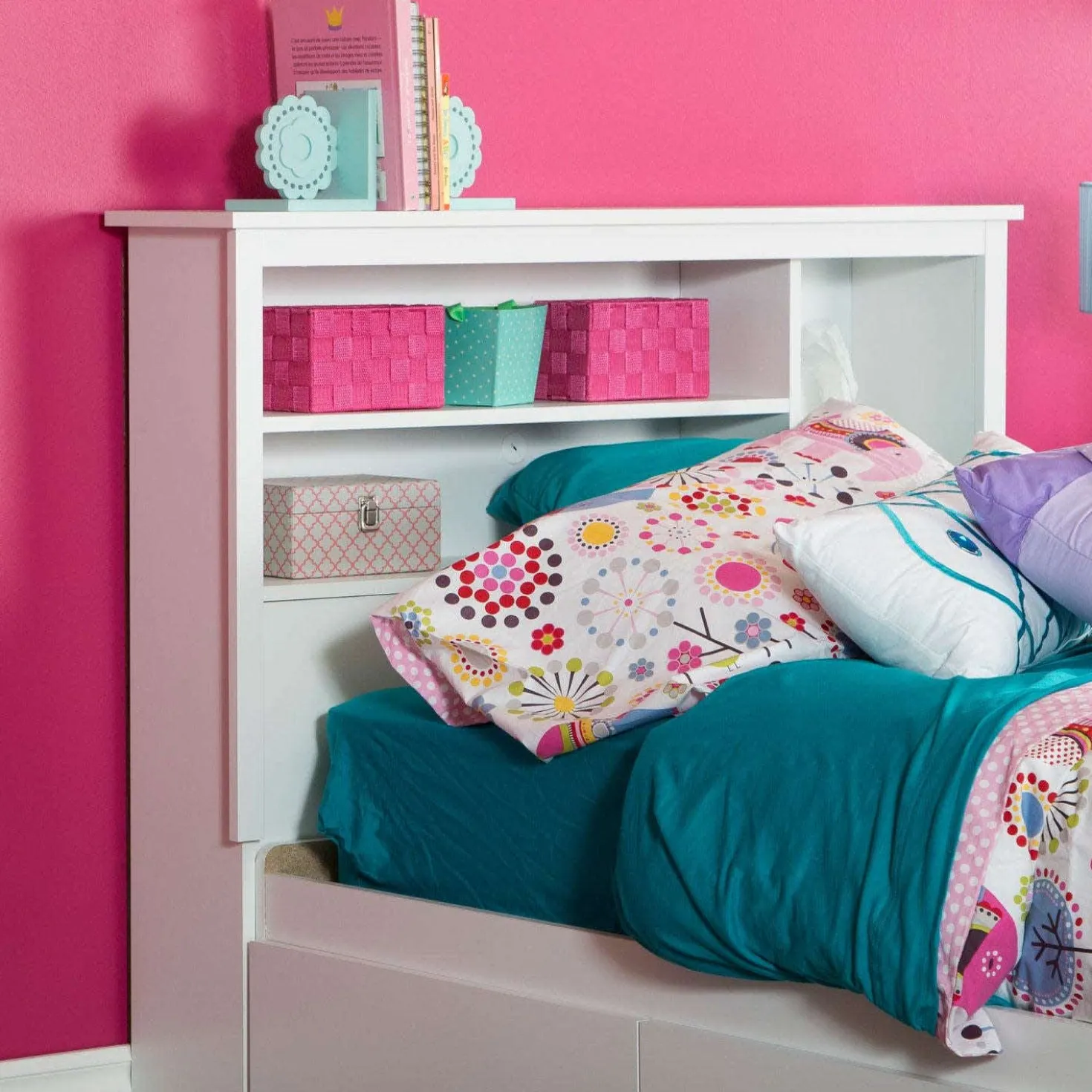 Tête de lit biblio simple 39" - South Shore