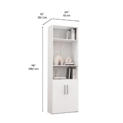 Unité de rangement - blanc