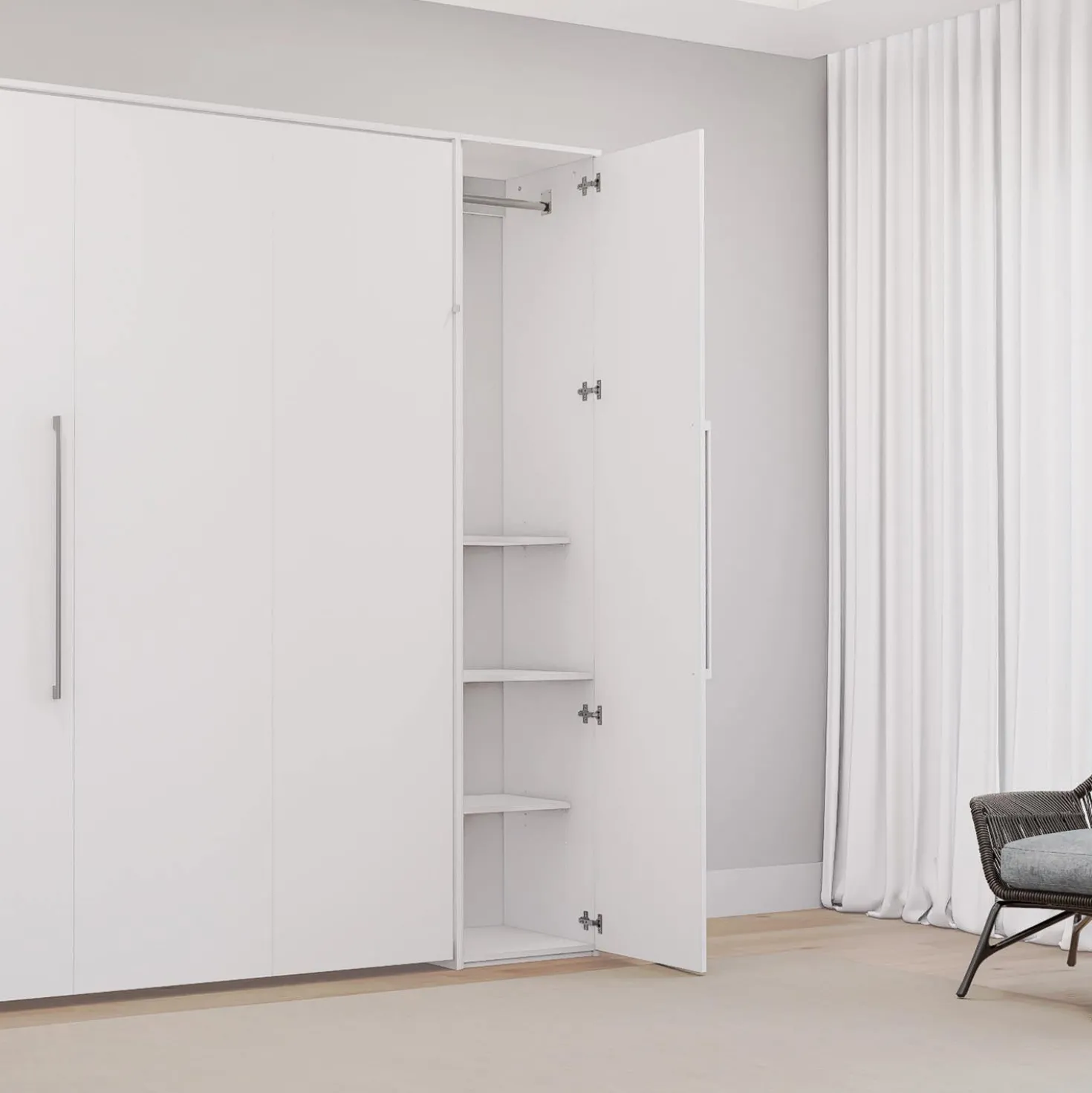 Unité de rangement - blanc
